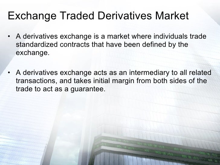 Forex exchange derivatives