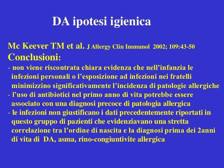 Eczema su mani e piedi