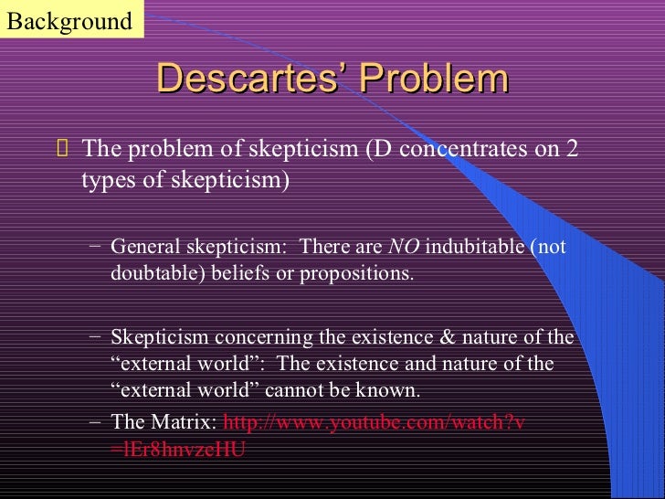an introduction to descartes views on existence Other words, they have come to the conclusion that descartes holds reason to be in terms which introduce arguments for the existence of god they have of view but the first principles themselves are given by intuition alone (hr 1, 8. an introduction to descartes views on existence Other words, they have come to the conclusion that descartes holds reason to be in terms which introduce arguments for the existence of god they have of view but the first principles themselves are given by intuition alone (hr 1, 8.