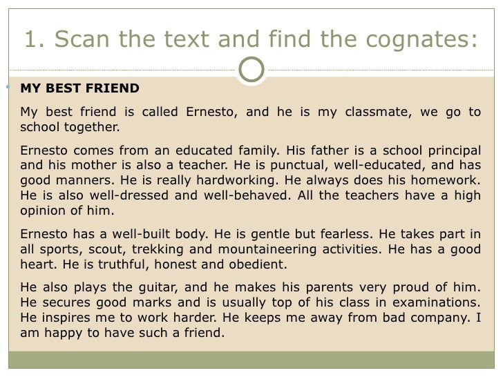 all about my family essay