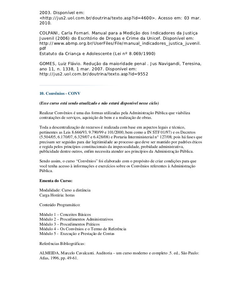 Senasp curso