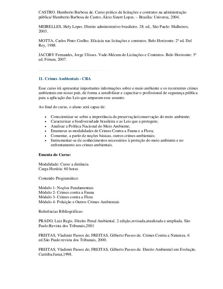 Senasp curso