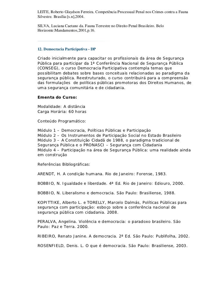 Senasp curso