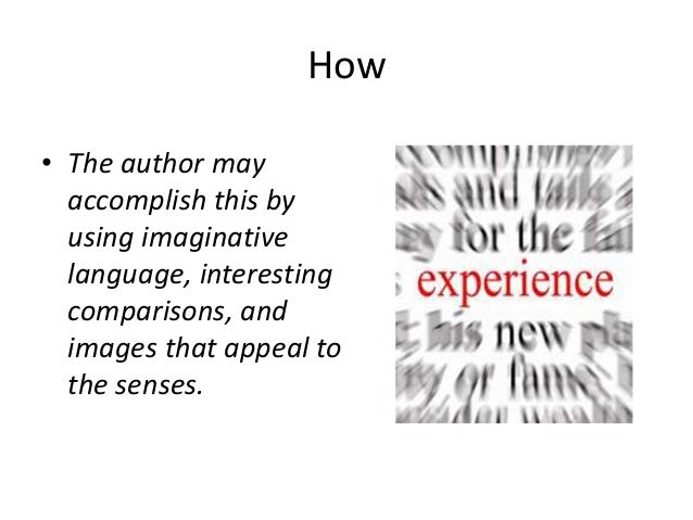 Homework Center: Writing Skills: Descriptive Essays