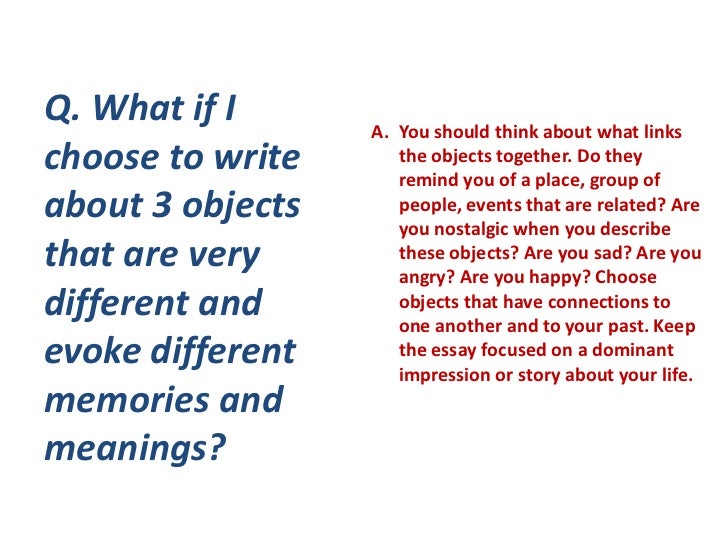 The Narrative Essay: What Does This Have To Do - Easy Literacy