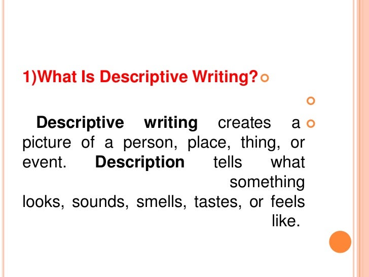 buy descriptive essays