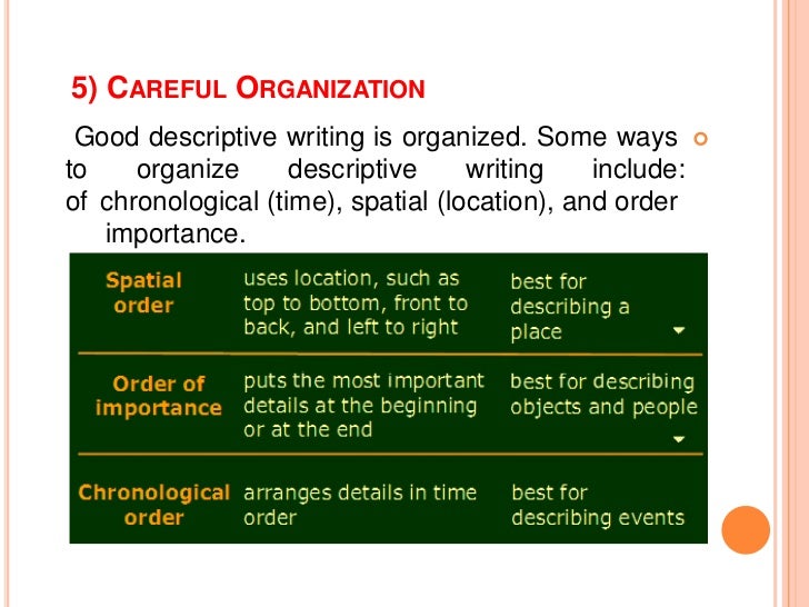 Definition of essay organization