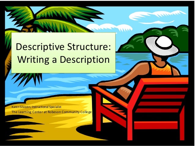 Descriptive essay structure