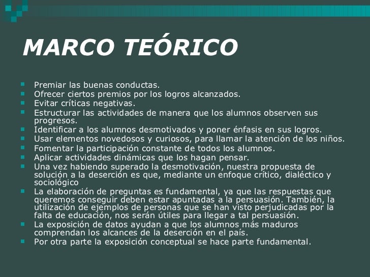 DesercióN Escolar