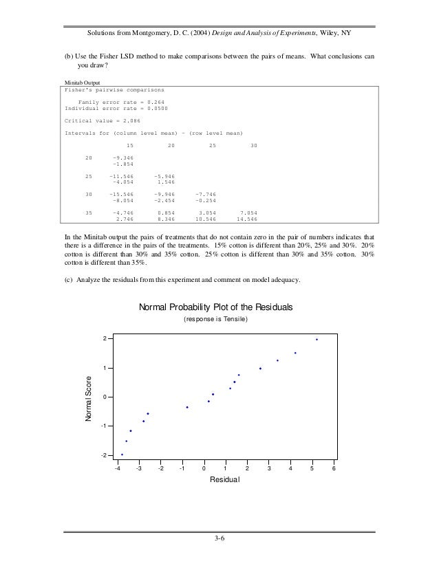 design and analysis of experiments 8th edition solutions pdf