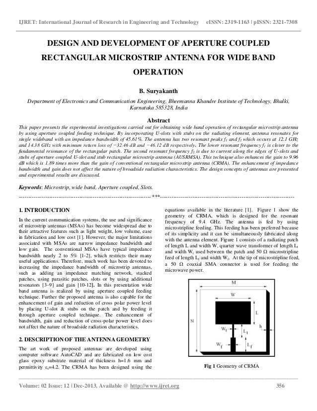Rectangular aperture antenna pdf