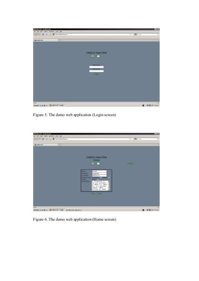 Design and implementation part of dissertation