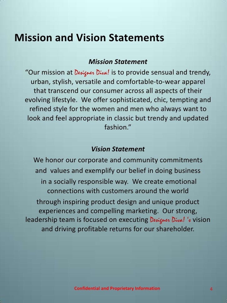 Mission Statement Designs Mission Statement