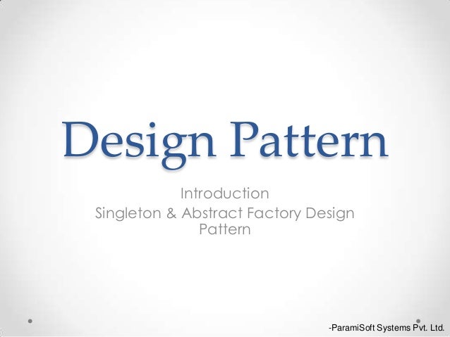 Why Is The Singleton Even A Design Pattern Why Is The Singleton Even A Design Pattern