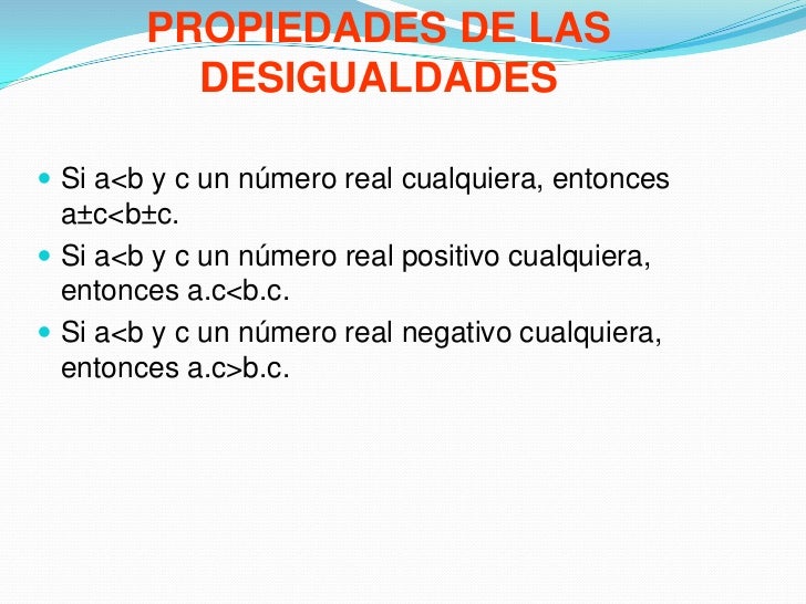 intervalo y su representacion mediante desigualdades intervalo y su representacion mediante desigualdades