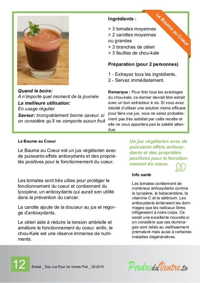 Des jus pour un ventre plat . TV _ extrait_05-2015 Des jus pour un ventre plat . TV _ extrait_05-2015