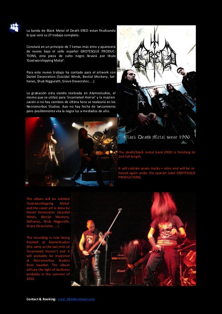 Ered - Incarnated Horror Ered - Incarnated Horror