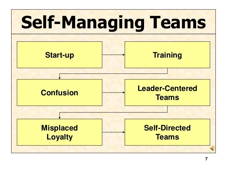 self managed teams