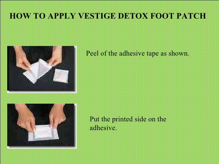 How To Apply Detox Foot Patch detox foot patch How To Apply Detox Foot Patch detox foot patch
