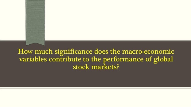 macroeconomics variables and stock market