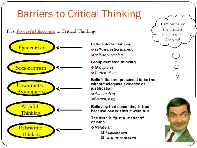 characteristics of critical thinking include