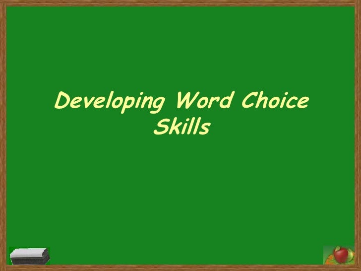 choice word