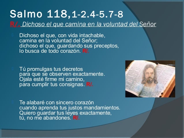 Resultado de imagen para Dichoso el que camina en la voluntad del Señor
