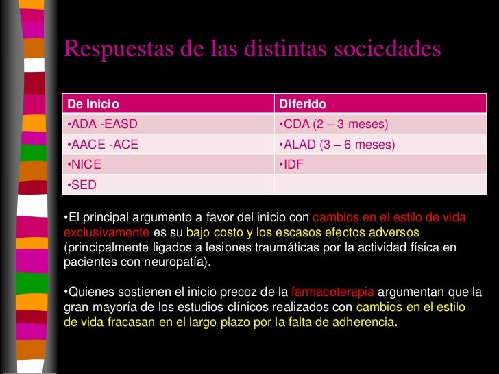 Diabetes - tratamiento farmacologico Diabetes - tratamiento farmacologico