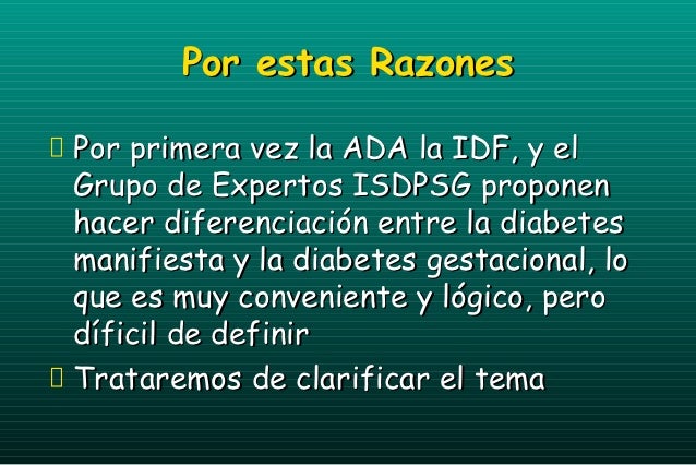 Diabetes mellitus gestacional Diabetes mellitus gestacional