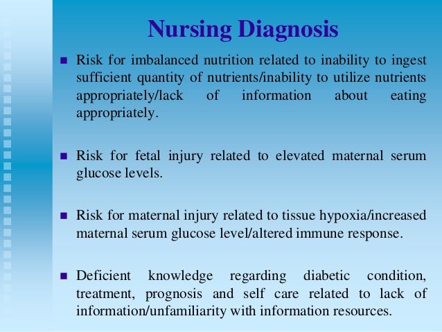 Nursing Diagnosis For Diabetes – Diabetes Research