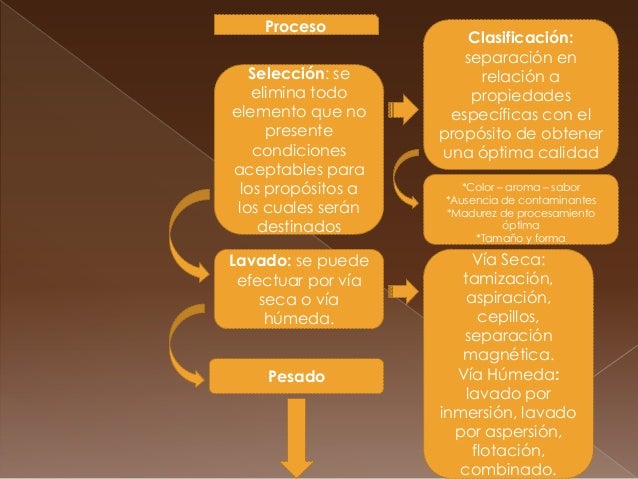Pelado: remoción de la
corteza o cubierta
externa; se efectúa por
diferentes métodos:
*Manual
*Físico
*Mecánico
*Enzimátic...