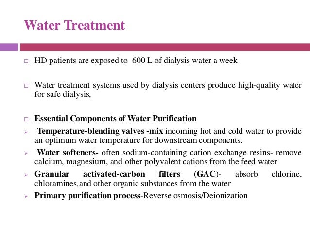 Dialysis system Temperature