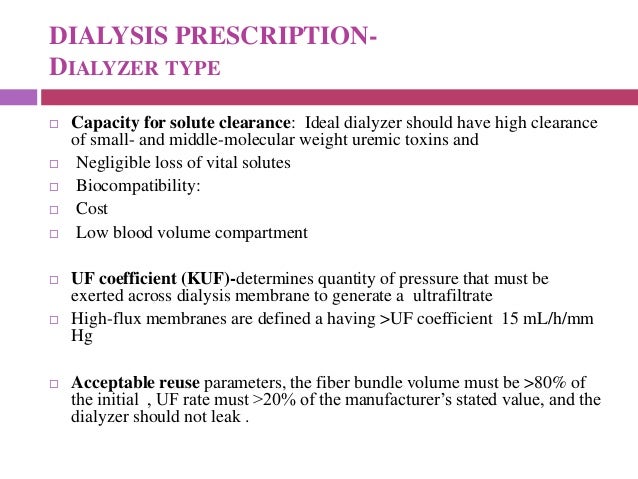 Dialysis Heparin