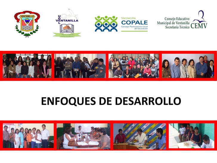 ENFOQUE DESARROLLO enfoque desarrollo: