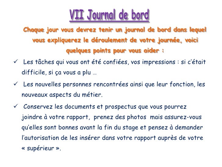 Diaporama stage 3ème
