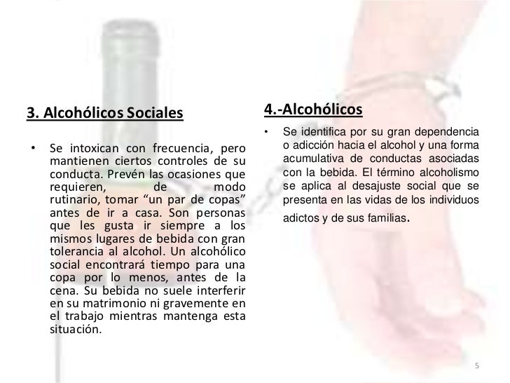 El pinchazo del alcoholismo que será si después de él tomar