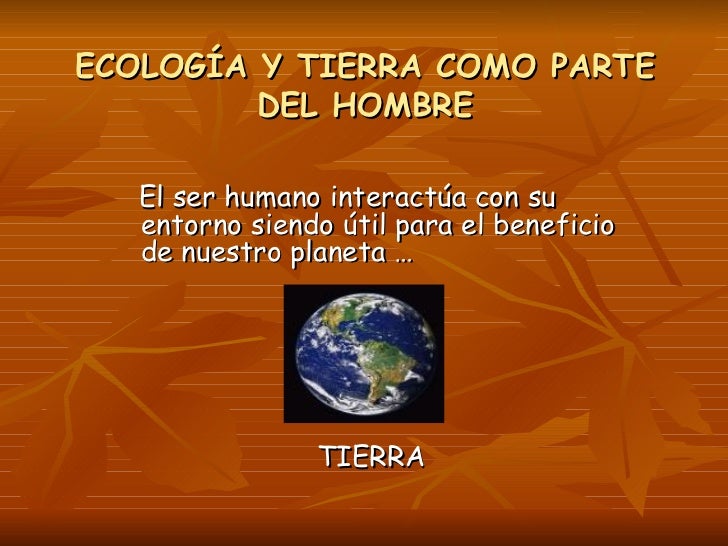 Diapositivas De EcologíA Diapositivas De EcologíA