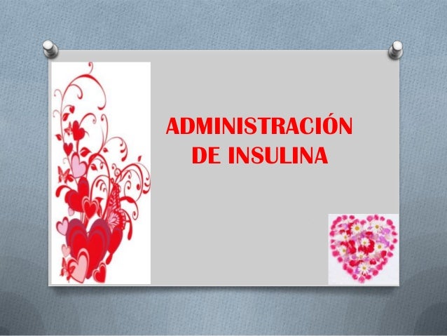 Diapositivas de insulina sy Armario Limpieza ~ Diapositivas de insulina sy