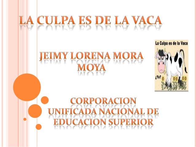 LIBRO LA CULPA ES DE LA VACA libro la culpa es de la vaca: