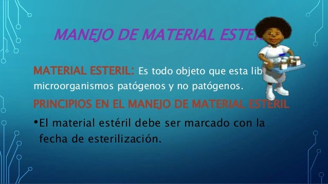 Diapositivas manejo esteril