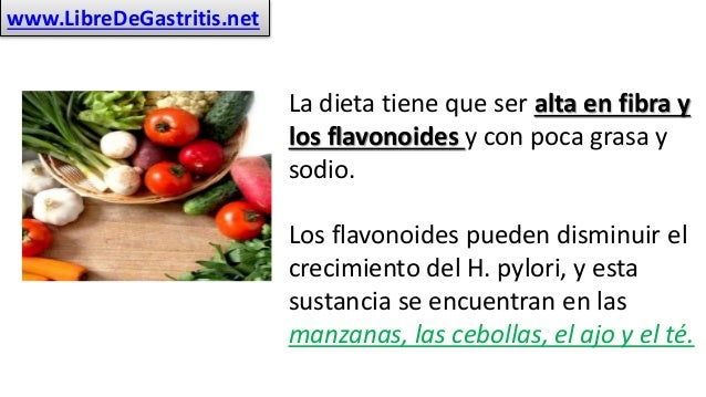 Dieta Semanal Gastritis Cronica