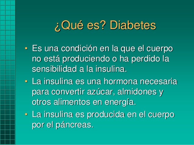 Dieta y diabetes Dieta y diabetes