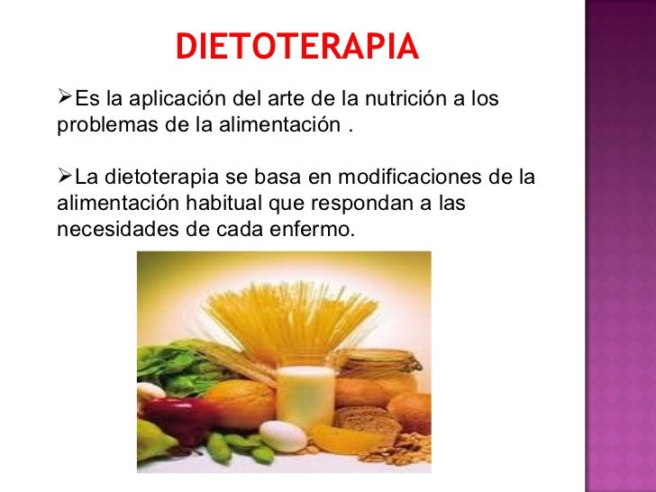 Dietoterapia Dietoterapia