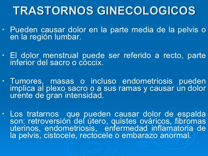 Por qué pueden ser los dolores vivos en los riñones