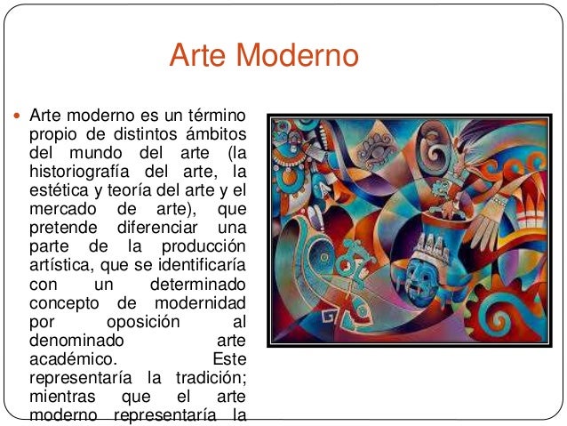 Diferencias entre lo moderno y contemporáneo del arte