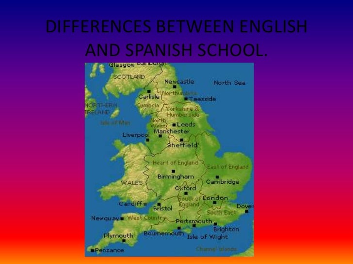 Philosophy differences between english and spanish schools Philosophy differences between english and spanish schools