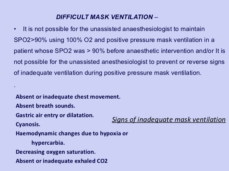 Difficult airway