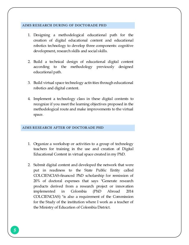 Dissertation Proposal In Education