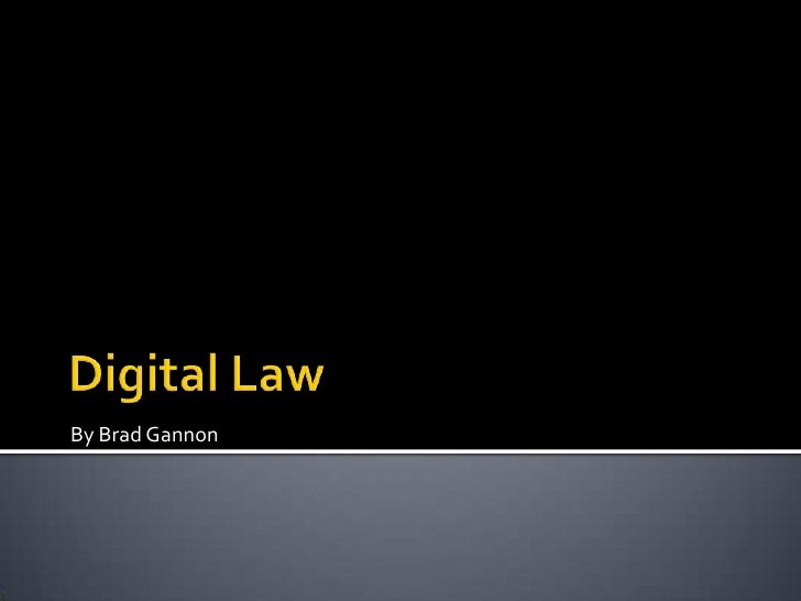 Digital law