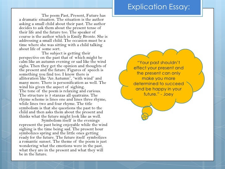 explication essay of a poem Better essays: poem explication: “this lime-tree bower my prison” - throughout life, we have all. explication essay of a poem Better essays: poem explication: “this lime-tree bower my prison” - throughout life, we have all.